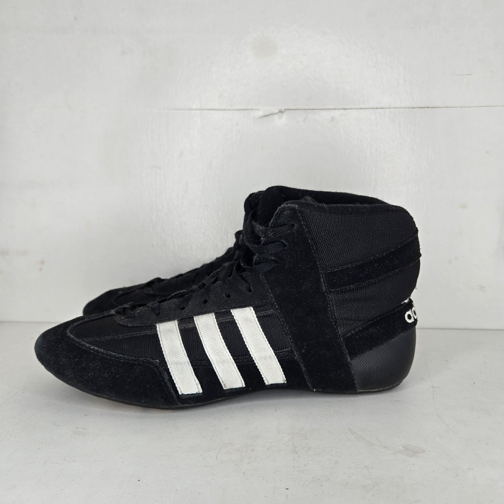 RARE Adidas Mondial Wrestling Shoes Men's Sz 8.5 Vintage Boxing 90s Combat Speed - Picture 3 of 8